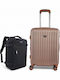 Playful Bags Reisekoffer Hartschalen Pink/Gold mit 4 Räder
