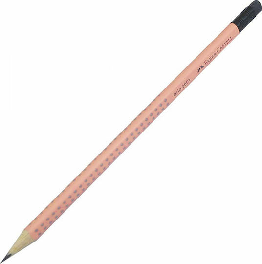 Pencil Eraser Faber-castell Grip 2001 HB Peach