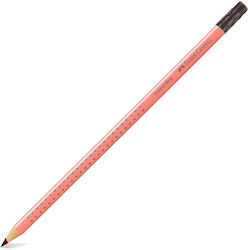 Μολύβι Γόμα Faber-castell Grip 2001 Hb Coral Μολύβι Γόμα Faber-castell Grip 2001 Hb Coral