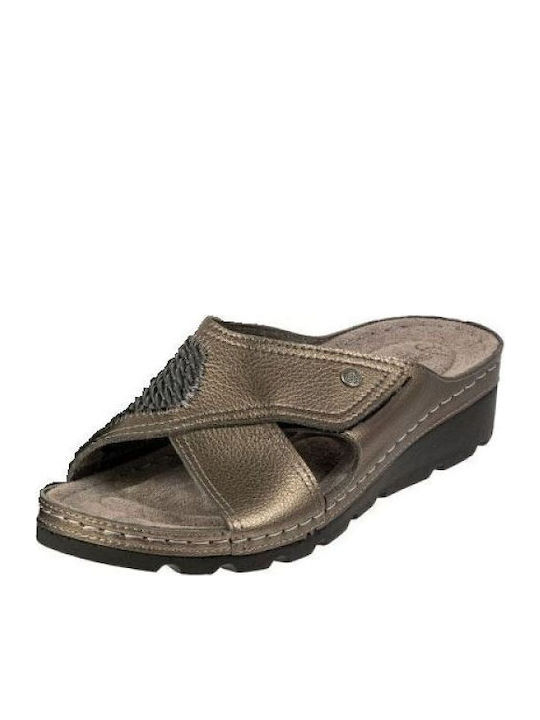 Steps Med Women's Flat Sandals Anatomic in Gray...