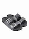 Women's Flat Sandals in Black Color