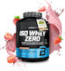 Iso Whey Zero Lactose Reduced Whey Protein Gluten and Lactose Free Strawberry Flavour 1.816kg