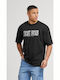Tricou negru jet