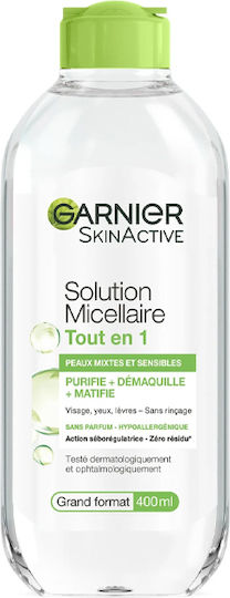 Garnier Micellaire Micellar Water Αφαίρεσης Μακιγιάζ Προσώπου 400ml