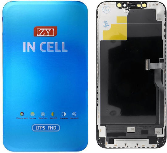 Οθόνη mit Touch-Mechanismus für iPhone 12 Pro Max (Schwarz)