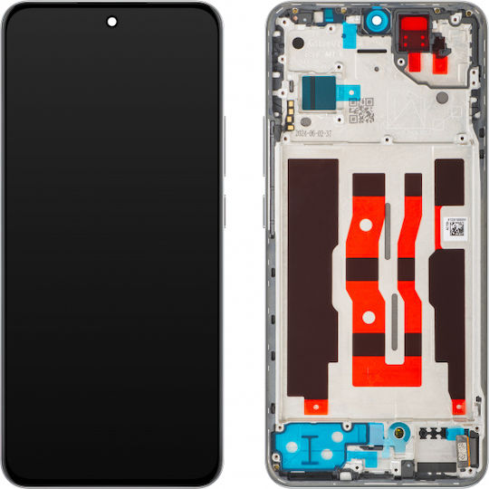 Oppo O ecran cu Mecanism Tactil pentru Oppo Reno12 (Argintiu)
