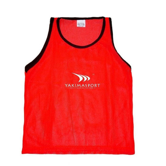 Yakimasport Kids Training Bib in Red Color