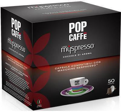 Κάψουλες Espresso Συμβατές με Μηχανή Nespresso 50caps