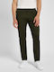 Hose Chino Elastisch in Schlanker Passform Olive Night