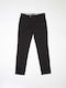 Men's Elastic Black Trousers