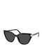 Swarovski Ochelari De Soare Pentru Femei Cu Culoare Full Face Neagră Și Culoare Neagră SK6039 100187