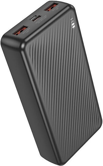 Borofone BJ56A Power Bank 20000mAh 22.5W Μαύρο