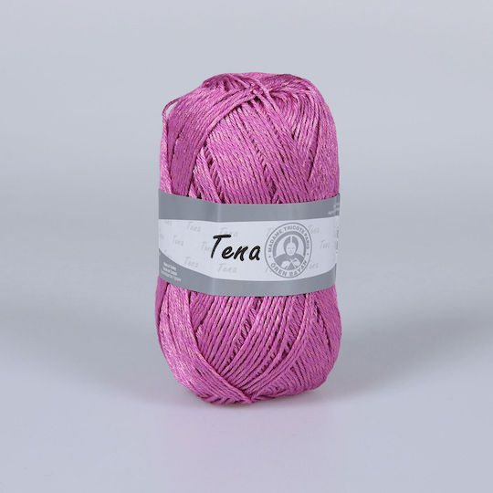 Madame Tricote Paris Tena Mixed Fuchsia Iridescent Knitting Yarn 170m 100g