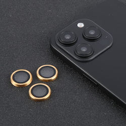 Προστασία Κάμερας Μεμβράνη Χρυσό για το iPhone 13 Pro Max, iPhone 13 Pro