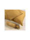 Melinen Kissenbezug-Set Curry 50x70cm.
