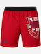 Men's Swimwear Bermuda Red