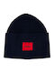 Xaff 6 Beanie Unisex Beanie Knitted in Blue color
