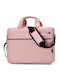 Waterproof Shoulder / Handheld Bag for 15.6" Laptop Pink 6534