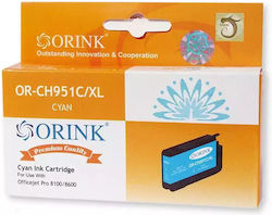 Orink zcxu53kje6o Συμβατό Μελάνι HP 951XL/CN046AE Κυανό Orink zcxu53kje6o Συμβατό Μελάνι HP 951XL/CN046AE Κυανό