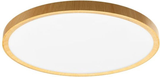 Spot Light Πλαφονιέρα Οροφής 50εκ. Λευκή με Ενσωματωμένο LED