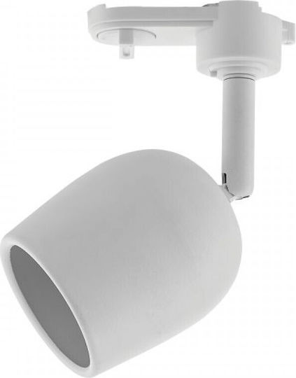 Spot Light Единично Спот с Цокъл GU10 в Бял Цвят