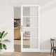 Vidaxl Sliding Door Hardware Set 'orkdal' White...