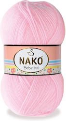 Nako Bebe 100 Acrilic Roz 360m 100gr