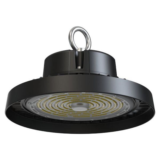 Spot Light Φωτιστικό Καμπάνα 150W Ψυχρό Λευκό 22500lm με Ενσωματωμένο LED Μαύρο