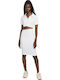 Jacquemus Nrg Drifit Eu Kleid Sommer Midi Weiß