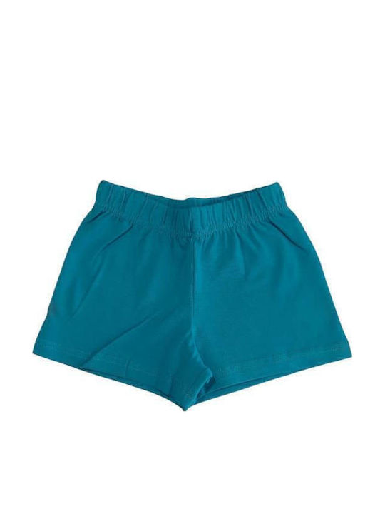 Joyce Kinder-Shorts/Bermudas Stoff Türkis