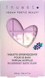 Effervescent Bath Tablet Shaped Like Chocolate Blueberry Scent Inuwet 200 G