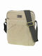 Herrentasche Schulter / Crossbody Beige