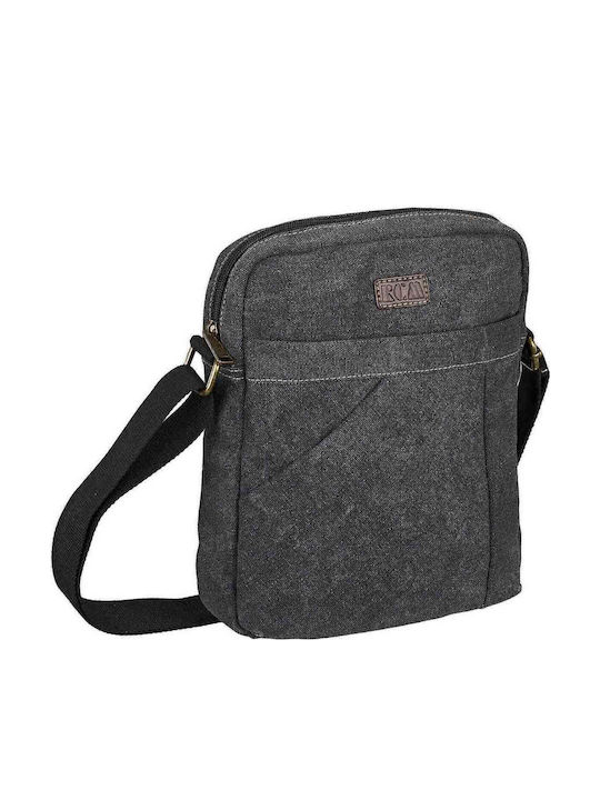 RCM Herrentasche Schulter / Crossbody Schwarz