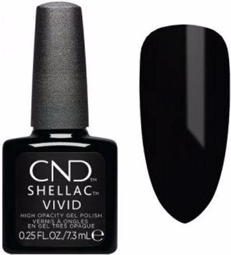CND Shellac Halb-permanenter Nagellack Black Tuxedo 7,3 Ml 7.3ml 1Stück
