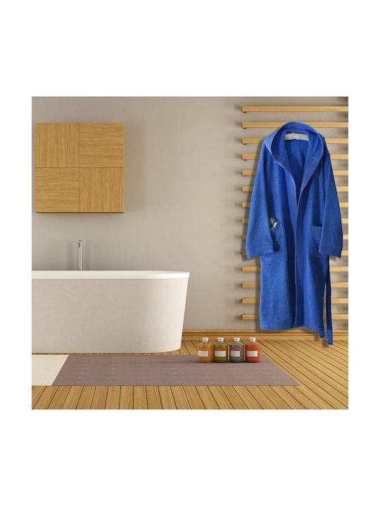 San Lorentzo Bademantel mit Kapuze Blue 420gr/m²