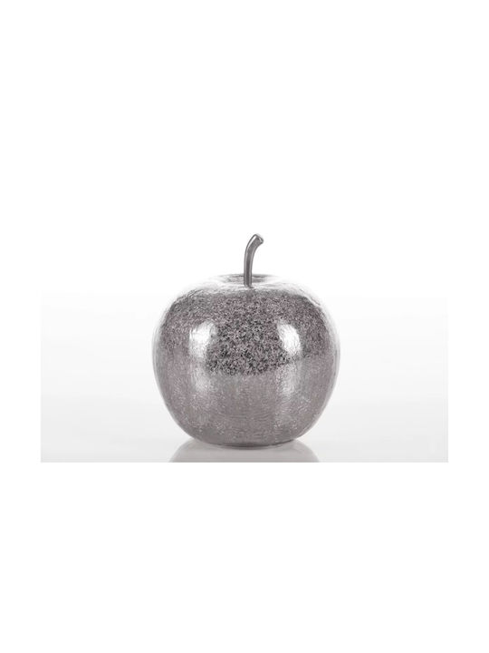 Apple Сребърна Осветена 16 X 16 X 17 См