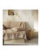 Gofis Home Marian Armchair Throw Two Sides 180x180cm Ground Beige 336/41