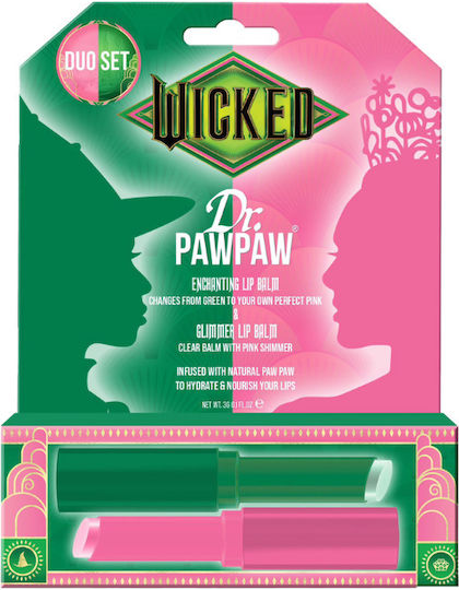 Dr. Pawpaw Σετ Lip Balm Enchanting And Glimmer 3gr