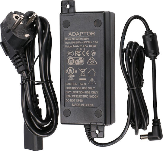 Extralink Универсален Захранващ Адаптер 24V 1.25Спецификация 30W