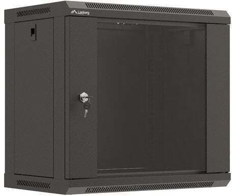 Lanberg Wandmontiert Rack-Schrank 9U Schwarz WF03-5309-10B