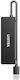 Unitek Hub 4 Θυρών USB 2.0 με σύνδεση USB-A