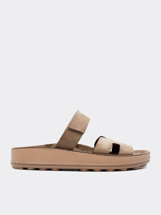 Fantasy Sandals Bianca Leather Women's Flat San...