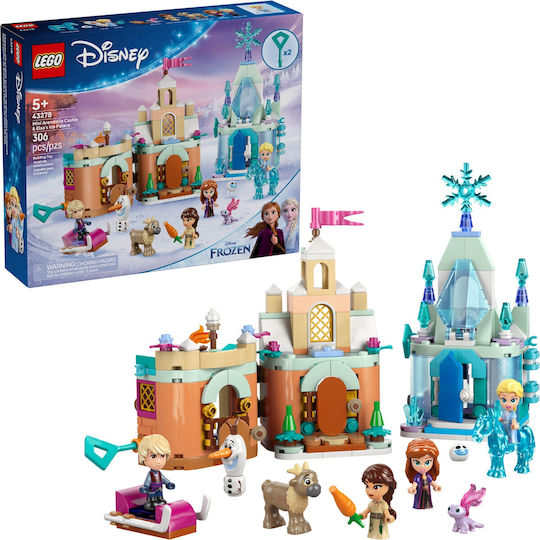 LEGO Disney Mini Arendelle Castle & Elsa's Ice Palace For 5+ Years 306 Pieces