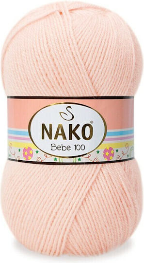 Нишка За Плетене Nako Bebe 100 99054 Premium Acrilyc 100гр 360м