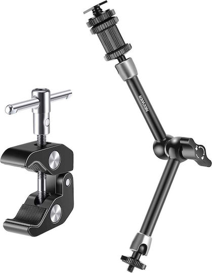 Set Braț Magic Articulat de 11 Inch Clemă Super Șurub 1/4 Inch 3/8 Inch Greutate Maximă 2 Kg Monitor Cameră Video Lumină Led Inel de Lumină