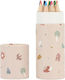 Set Buntstifte Tasche Geometric Nature Tutete