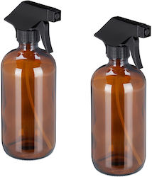 Set 2 Sticle cu Spray 500ml Relaxdays