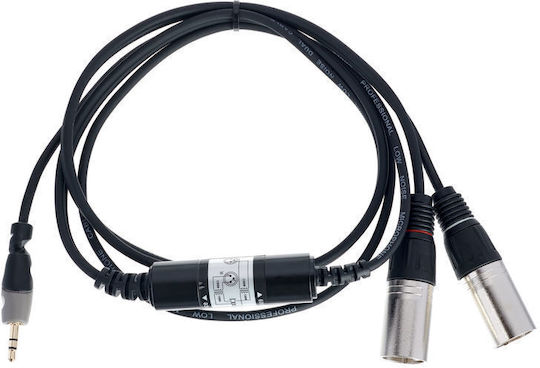 Cablu Jack 3,5 Mm 2 XLR De Sex Masculin Pro Snake BXJ 102-1