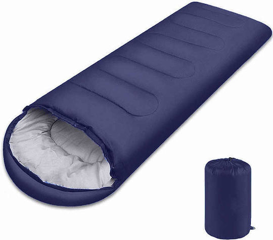 Woodland Sleeping Bag Double Navy Blue