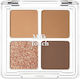 Milktouch Paletă cu Farduri de Pleoape Formă Solidă Nº 01-brown 7.6gr
